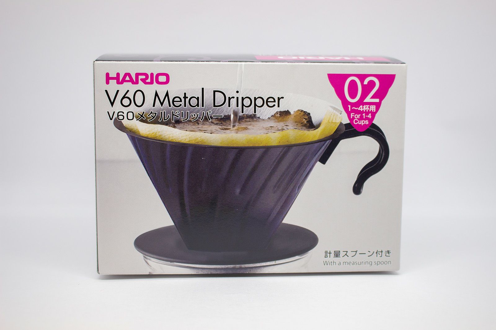 HARIO V60 メタルドリッパー マットブラック | THE COFFEESHOP