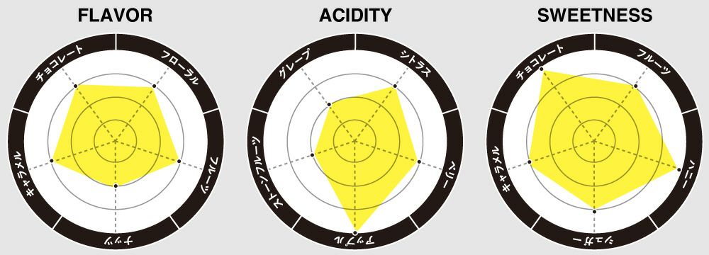 フレーバーチャート画像