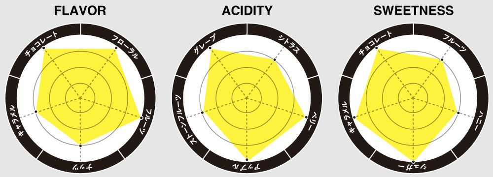 フレーバーチャート画像